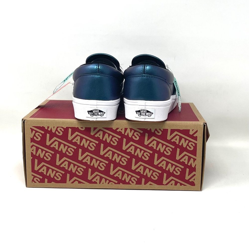 VANS Shoes Comfy Cush Mystic Night Sky Color Metal Touch Shoes Women VN0A3WMD8U5 - Picture 6 of 12